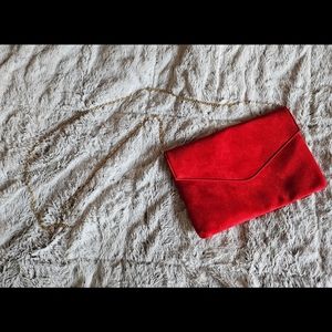 Red Envelope Crossbody Bag
